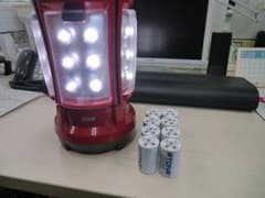 おまけ付☆コールマン（coleman)　クアッド ＬＥＤ ☆電池８本☆のサムネイル