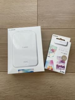 【新品】Canon iNSPiC プリンター 本体と印刷用紙50枚のサムネイル