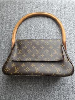LOUIS VUITTON モノグラム ハンドバッグ ミニルーピング 保存袋あり 