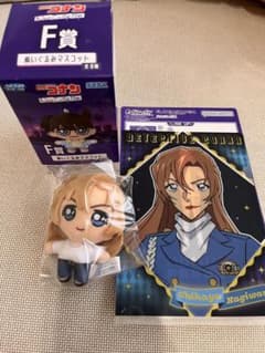 名探偵コナン ぬいぐるみマスコット&ミニクリアファイル　 萩原千速 2点セットのサムネイル