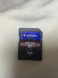 Verbatim SDXC Card 128GB Class 10のサムネイル