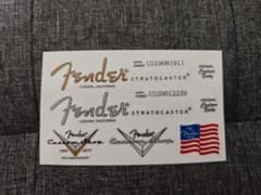 ①Fender Stratocaster デカールセットのサムネイル
