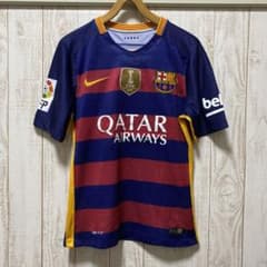 NIKE バルセロナ　2015／2016シーズン　メッシ　ユニフォーム　Sサイズ NIKE バルセロナ 2015／2016シーズン メッシ ユニフォーム Sサイズ