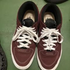 VANS Half Cab バーガンディ スエード スニーカーのサムネイル