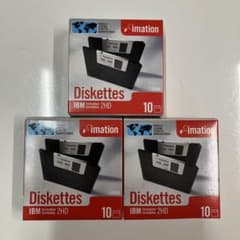 imation 2HD フロッピーディスク 10枚入×3箱 30枚セット - メルカリ