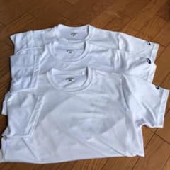 アシックス　メッシュ白Tシャツ3枚セット&ZEET練習着のサムネイル