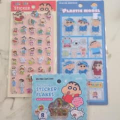Crayon Shin-chan Sticker Set (3 pieces)
