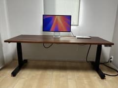 FLEXISPOT E7 ウォールナット無垢天板 190cm - メルカリ