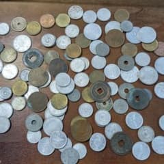 日本の古銭　昔のお金　100枚　H