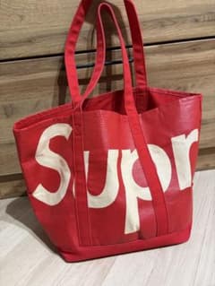 Supreme トートバッグ レッドのサムネイル