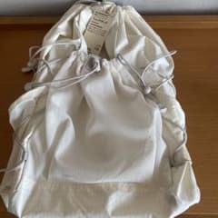 新品⭐︎無印良品 撥水リップストップリュックサック 23L白 - メルカリ
