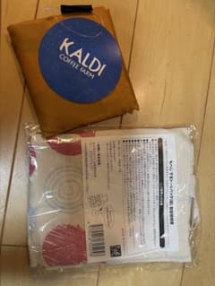 カルディ　ミニエコバッグともへじ干支トートバックのサムネイル