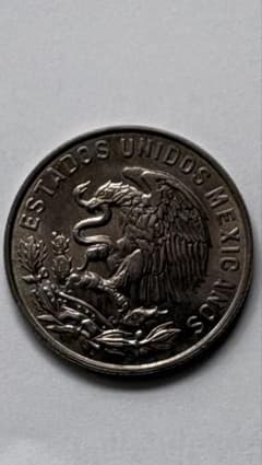 1964年 メキシコ 50セント 硬貨 - メルカリ