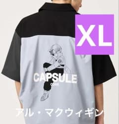 XL/トランクス ビッグシルエット半袖シャツ/ドラゴンボール グラニフ 鳥山明 XL】トランクス ビッグシルエット半袖シャツ/ドラゴンボール グラニフ