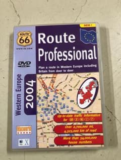 レア品Route Professional 2004 （欧州地図、Mac用）のサムネイル