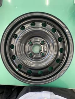 新品15X4.5ダイハツキャスト純正スチールホイール　1本のサムネイル