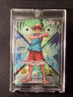 ワンピースカード決戦の刻モンキー・D・ルフィ リーダー パラレルOP16