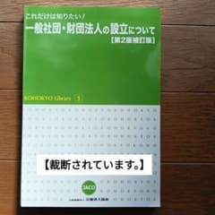 一般社団・財団法人の設立について【第2版補訂版】のサムネイル
