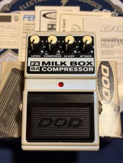 DOD FX84 MILK BOX COMPRESSOR　ギターエフェクター DOD FX84 MILK BOX COMPRESSOR ギターエフェクター - メルカリ