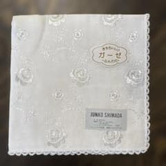 JUNKO SHIMADA 花柄刺繍 ハンカチのサムネイル