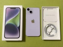 iPhone14 128GB パープル 本体 82%のサムネイル