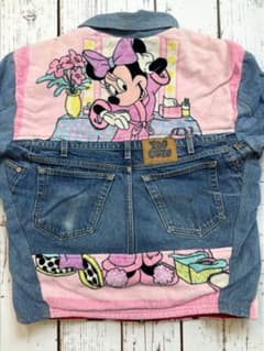 90s TOO CUTE Disney ミニー リメイク デニムジャケット - メルカリ