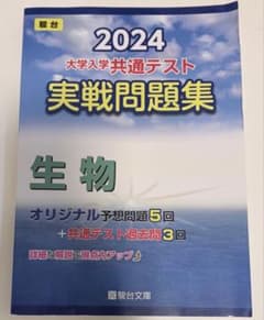 2024 大学入学共通テスト 実戦問題集 生物 駿台文庫のサムネイル