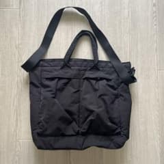 UNIQLO C 2WAY トートバッグ ショルダー ブラックのサムネイル
