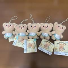 バターベアくるくるポージングマスコット 5体セット