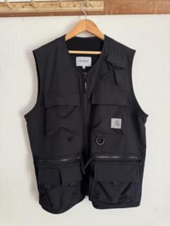 Carhartt WIP フィッシングベスト ブラック Mサイズ - メルカリ