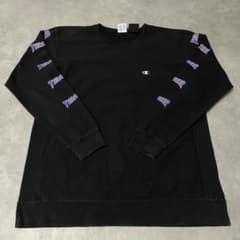 Champion × THRASHER × BEAMSコラボ 袖ロゴのサムネイル