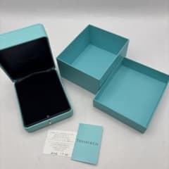 空き箱Tiffanyティファニーネックレスケースセットギフト箱 - メルカリ