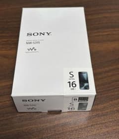 SONY WALKMAN NW-S315 16GB（イヤホン、ケーブル未使用） SONY WALKMAN NW-S315 16GB（イヤホン、ケーブル未使用） - メルカリ