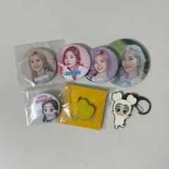 TWICE ダヒョン 缶バッジ キーホルダー go!go!fightin'