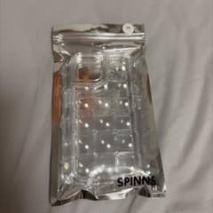 SPINNS iPhone 용 클리어 케이스 퀼팅 디자인