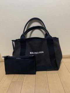 BALENCIAGA ブラック カバストートバッグ ポーチ付 Sのサムネイル
