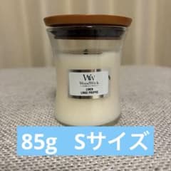 【美品】WoodWick アロマキャンドル LINEN 85g Sサイズのサムネイル