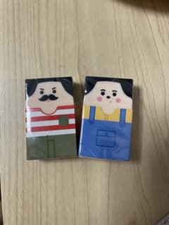 おじさん消しゴム 2個セットのサムネイル