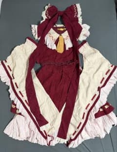 東方Project 博麗霊夢 コスプレ衣装 Sサイズのサムネイル