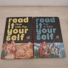 Ladybird絵本 Read it yourself 2冊セット　書き込みありのサムネイル