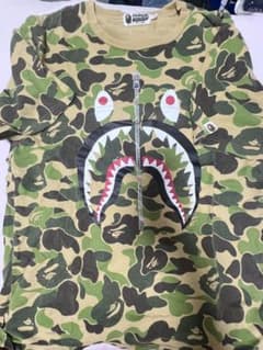 A BATHING APE BAPE シャーク迷彩柄T シャツ
