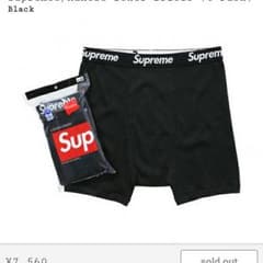 ステッカー&ショッパー付き Supreme ボクサーパンツのサムネイル