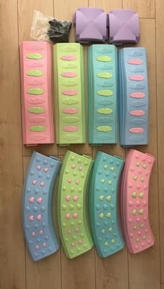 でこぼこバランスブロック 10ピース バランスストーン 平均台のサムネイル