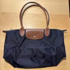 ロンシャン LONGCHAMP ル プリアージュハンドバッグ ブラックMサイズのサムネイル