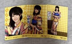 乃木坂46 生写真 大越ひなの 浴衣 3種コンプ 2026 - メルカリ