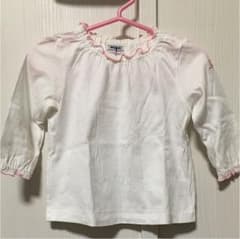 美品 ミキハウス 70-80cm ロンT 女の子のサムネイル