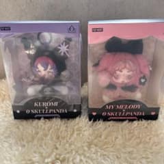 スカルパンダ マイメロ、クロミ セット ぬいぐるみペンダントPOPMART