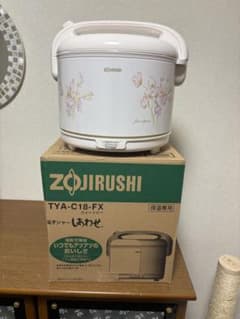 象印 電子ジャー TYA-C18-FX 保温専用 本体 スイトピー柄 - メルカリ