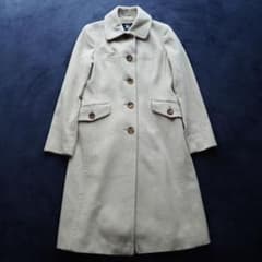 BURBERRY LONDON バーバリー アンゴラ ウール ロングコート 38 - メルカリ