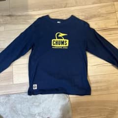 CHUMS ネイビー 長袖 Tシャツ Mサイズのサムネイル